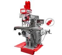 Trapano fresa ingranaggi mandrino verticale e orizzontale Holzmann bf600d 400v