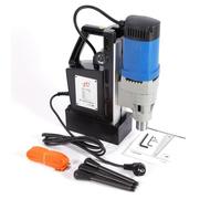 Trapano Magnetico 1680 W | Carotatrice Fresatrice Colonna Elettromica 3-28mm | 300 RPM Velocità mandrino (velocità a vuoto) Trapano a carotaggio magnetico