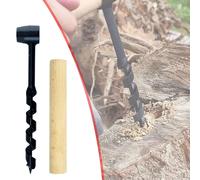 Trapano Manuale di Perforazione Esterna con Manico in Legno Facile Da Usare Foro