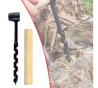 Trapano Manuale di Perforazione Esterna con Manico in Legno Facile Da Usare Foro