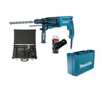 Trapano martello demolitore 26mm 800W set punte e scalpelli Makita - HR2630TX12