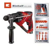 Trapano martello demolitore/Tassellatore 20mm 500W Einhell - RT-RH 20/1