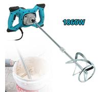 Trapano Miscelatore 1860W Professionale Frusta Cemento Colla Malta Vernice