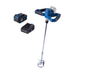 Trapano miscelatore bc-pmx100-x batteria 4,0Ah e caricabatteria ixes Scheppach