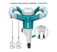 Trapano Miscelatore Doppia Frusta 1600W Total Utensili TOTTD616006