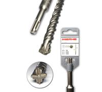 Trapano per calcestruzzo SDS PLUS 20 mm 600 mm Quadro X taglio a croce trapan...