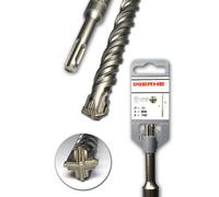 Trapano per calcestruzzo SDS PLUS 25 mm 800 mm Quadro X taglio a croce trapan...