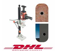 Trapano per carotaggio Trapano magnetico 2200 W 1200 giri/min Trapano diamantato per carotaggio a umido e a secco per calcestruzzo rinforzato, mattoni Rosso
