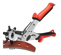 Trapano per cuoio, perforatore robusto per cinture e tessuti, con occhielli rotanti a 360° per officina, scarpe e tempo libero creativo