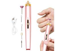 Trapano per manicure, smerigliatrice elettrica per unghie, limatrice professionale portatile, strumento di lucidatura ergonomico per pedicure, manicure, casa, salone, fai da te, famiglia, amici, kit