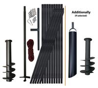 Trapano per pozzi PWSAM costruzione pozzi trapano a percussione manuale...