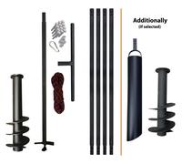 Trapano per pozzi PWSAM costruzione pozzi trapano a percussione manuale...