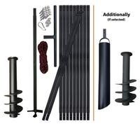 Trapano per pozzi PWSAM costruzione pozzi trapano a percussione manuale...