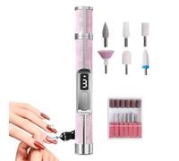 Trapano Per Unghie Elettrico A Cordone - 13 In 1 File Di Pedicure Manicure, Kit Per Unghie Professionale Con 3 Velocità Regolabili E Bit Multipli, Perforazione Delle Unghe - Chiodi In Gel Acrilico E