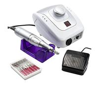 Trapano per Unghie Trapano Elettrico per Unghie 32W 35000RPM per trapani per manicure Fresa per Unghie Attrezzatura per pedicure per Unghie Portabl