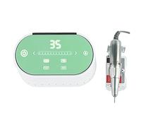 Trapano per Unghie Trapano Elettrico per Unghie 60W 35000 RPM Fresa ad Alta velocità Macchina per manicure Lima per Unghie elettrica Display LCD Levigatrice per Salone per Unghie P