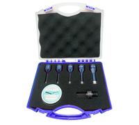 Trapano Piastrelle Set M14 Punta IN Diamante 6 - 14 MM 6-Kant Adattatore Kühlwax