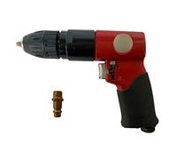 Trapano Pneumatico ad Aria Compressa Reversibile Mandrino Autobloccante 3/8" 10mm Avvitatore ad Aria Compressa 90PSI 6.2 Bar 1800RPM