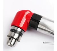 Trapano pneumatico leggero ad angolo retto, mandrino da 1,5-10 mm, 1800 giri/min a 90 PSI, utensile compatto ad aria per spazi ristretti, presa d'aria da 1/4", costruzione in lega