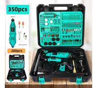 Trapano portatile fai-da-te Utensile elettrico Mini smerigliatrice Trapano elettrico Lucidatrice Mini utensile rotante con accessori Dremel