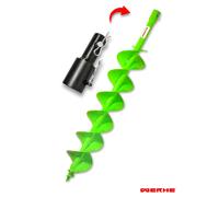Trapano professionale WERHE® acciaio pieno, trapano da terra 120 mm doppio al...