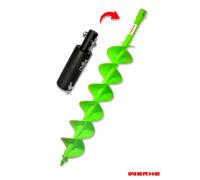Trapano professionale WERHE® acciaio pieno, trapano da terra 120 mm doppio al...