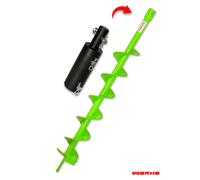 Trapano professionale WERHE® acciaio pieno, trapano da terra 120 mm estremame...
