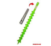 Trapano professionale WERHE® acciaio pieno, trapano da terra 60 mm doppio alb...