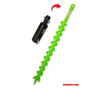 Trapano professionale WERHE® acciaio pieno, trapano da terra 60 mm doppio alb...