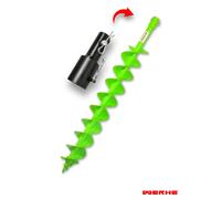 Trapano professionale WERHE® acciaio pieno, trapano da terra 80 mm doppio alb...