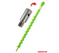Trapano professionale WERHE® acciaio pieno, trapano da terra per trapano 40 m...