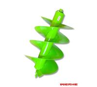 Trapano professionale WERHE per la perforazione della terra 400 mm a doppio albero per la perforazione del pozzo punta robusta, con un diametro di ingresso di 20 mm.