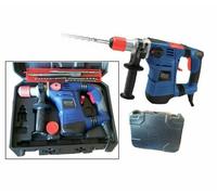 TRAPANO SCALPELLATORE MARTELLO DEMOLITORE 2050W 40MM TASSELLATORE 5 ACCESSORI