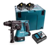 Trapano scalpello SDS-Plus 18 V LXT (2 x 3,0 Ah) in MAKPAC - MAKITA DHR242RFJ