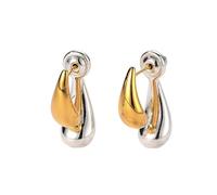 Trapano Scoperte Strumenti Gioielli Drop Earrings Front To Back 2 In 1 Earrings Fashion Jewelry Grosso Hoop Earring Dangle Water Drop Produzione Stoccaggio Accessori Kit, Taglia unica, Plastica