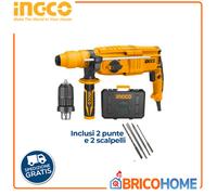 TRAPANO TASSELLATORE 800W CON DOPPIO MANDRINO INGCO RGH9028-2
