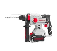 TRAPANO TASSELLATORE A BATTERIA 20V 2J SDS PLUS + 2 BATTERIE E CARICATORE A.D.
