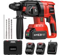 Trapano Tassellatore A PERCUSSIONE/MARTELLO/SCALPELLO Professionale con Batterie