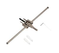Trapano, Trapano per la Casa 30-300Mm Cerchio Argento Regolabile a Tazza Set di Punte Trapano Utensile per la Lavorazione del Legno Fai Te Kreisschneider