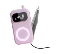 Trapano Unguis con impugnatura ergonomica per un utilizzo confortevole 45000 giri/min Rapido a basso rumore sotto i 45 Conoscenza della manicure rinforzata con luce a tre colori Unguis Mill