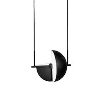 TRAPEZE Lampadario Nero