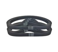 Trapezoidale Transmission Belts Cinghia Dentata HTD5M Lunghezza 1050 1060 1080 1100 1110 1125 1135 1145 1175 Mm Larghezza 10/12/15/20/25/30 Cinghie Sincrone A Circuito Chiuso(5M-1100mm(220 Teeth,15mm)