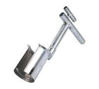 Trapianto da giardino - Garden Barrel Trapianto | Stainless Steel Bulb Planter Tool | Handheld Digging Weeding Soil Sampling Tool 2025 New Planting Transplanting Gardens Barrel Design For Precise Dig