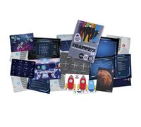 Trapped Escape room game Mission to Mars, Escape Room in a Box. Family Games.