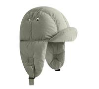 Trapper Hat for Men - Thermal Headwear with Earflaps | Outdoor Warm Hat, Waterproof Down Brimless Hats for Winter Sports, Cycling, Hiking, Campeggio, Snowboarding, Commuting, Fishing, Cold Weather