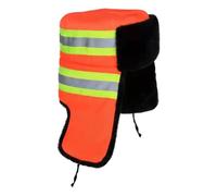 Trapper Hat | Thick Thermal Windproof Reflective | Sanitation Men Earflaps