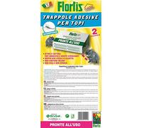 TRAPPOLA ADESIVA TOPI FLOW PACK 2 PEZZI FLORTIS ORVITAL (084898)