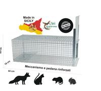 Trappola animali da cortile, gatti, volpi, conigli, puzzole, donnole, nutrie