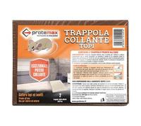 Trappola cattttura topi adesiva 2 pz (15x20 cm) PROTE056