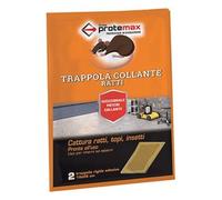Trappola cattttura topi adesiva 2 pz (19x28 cm) PROTE059